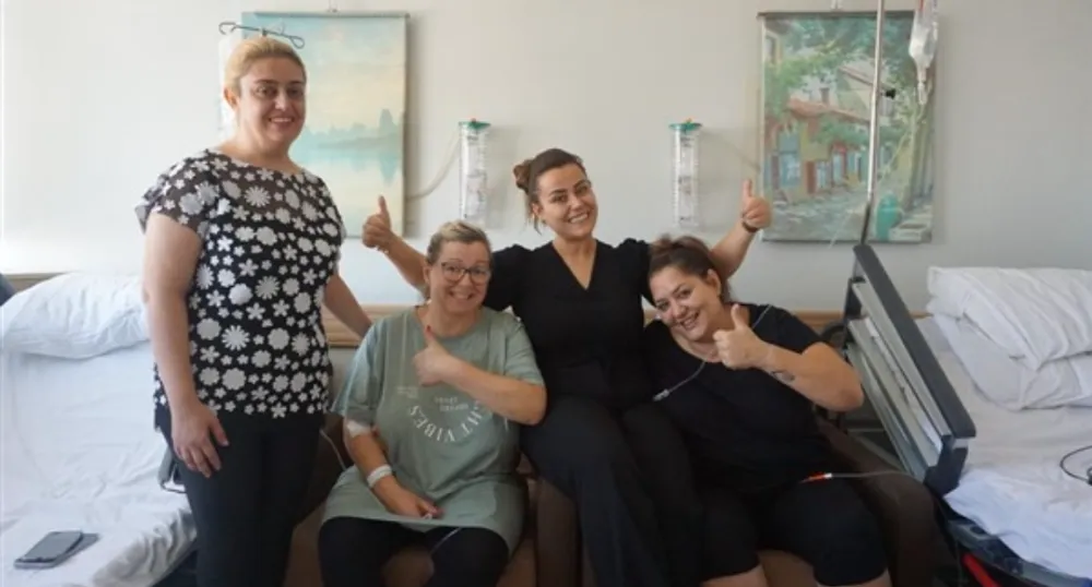 Alman ve İtalyan iki arkadaşa Anka’da obezite ameliyatı