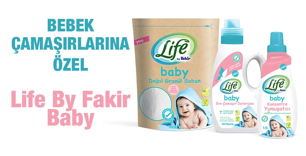 BEBEK ÇAMAŞIRLARINA ÖZEL  Life By Fakir Baby