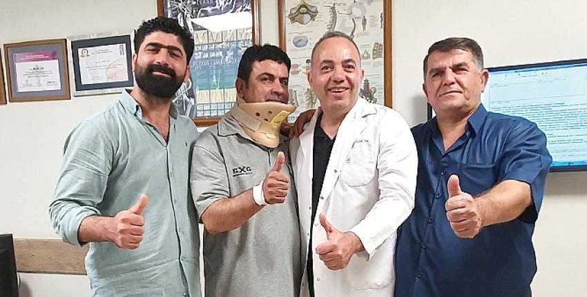 Irak’tan Hatem Hastanesine Geldi, Boyun Fıtığından Kurtuldu..!