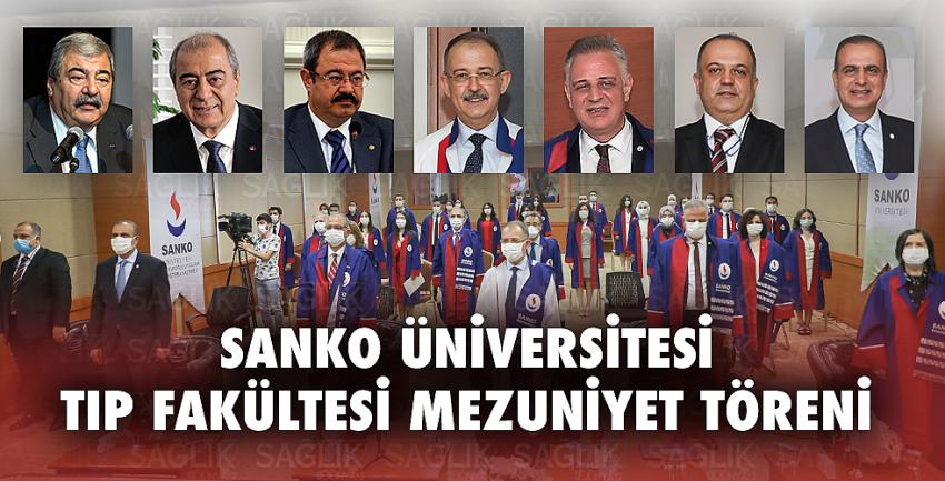 SANKO Üniversitesi’nde tıp dünyasına 32 yeni hekim kazandırmanın gururu yaşanıyor.