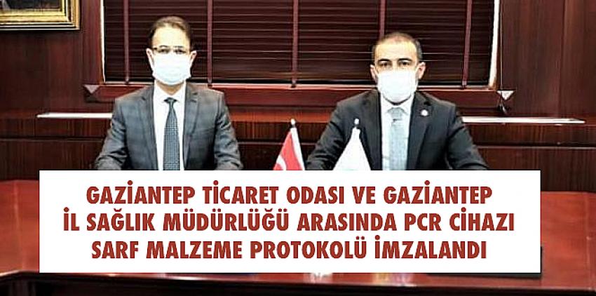 GTO ve Gaziantep İl Sağlık Müdürlüğü arasında PCR Cihazı sarf malzeme protokolü imzalandı