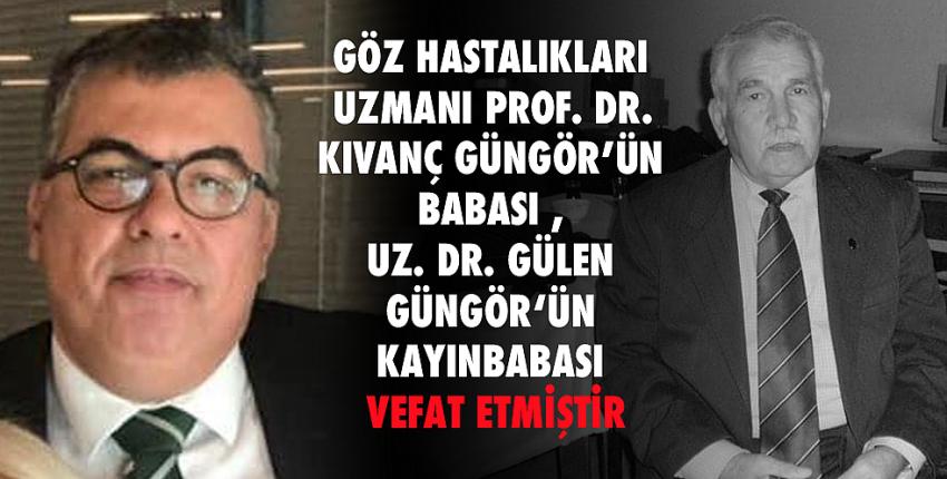 Göz hastalıkları uzmanı Prof.Dr. Kıvanç Güngör