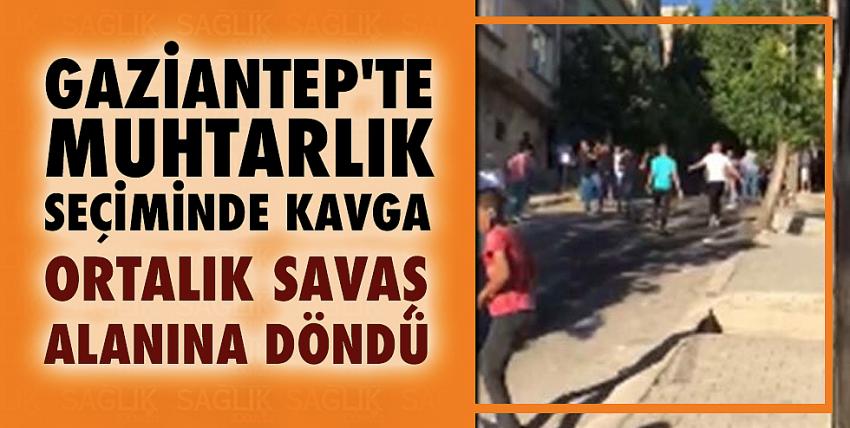 Gaziantep’te muhtarlık seçiminde kavga!