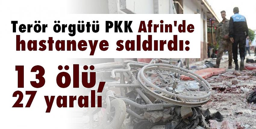 Terör örgütü PKK Afrin
