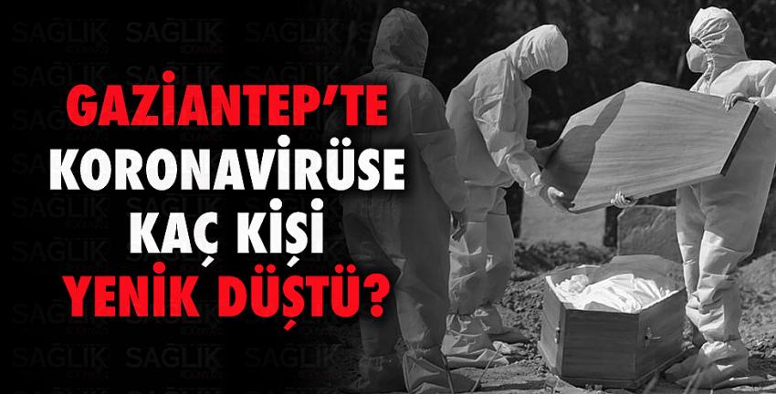 Gaziantep’te Koronavirüse Kaç Kişi Yenik Düştü?