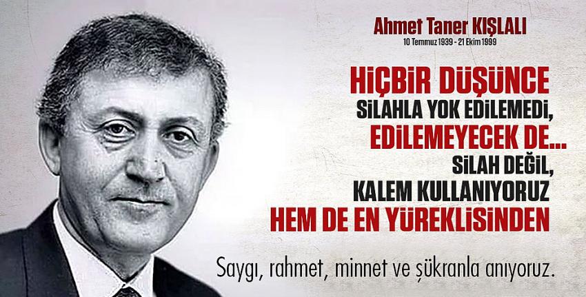 Prof.Dr.Ahmet Taner Kışlalı