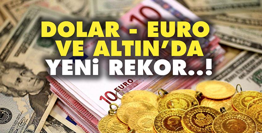 Dolar, Euro ve Altın