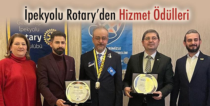 İpekyolu Rotary’den Hizmet Ödülleri