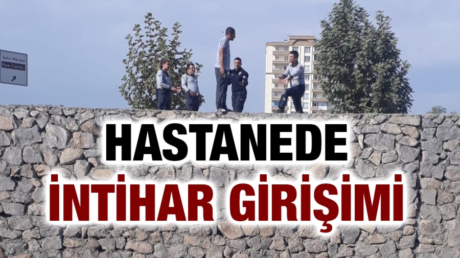 Hastanede intihar girişimi 