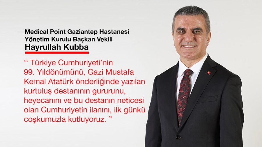 KUBBA’DAN 29 EKİM MESAJI