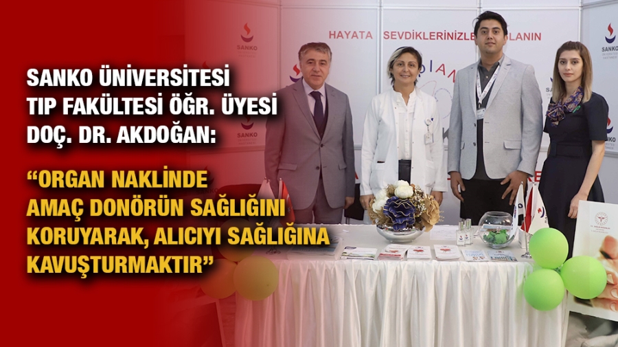 SANKO OKULLARI’NDA ORGAN BAĞIŞI BİLGİLENDİRME TOPLANTISI