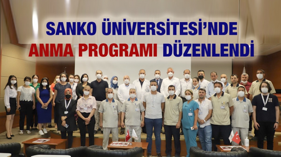 SANKO ÜNİVERSİTESİ’NDE ANMA PROGRAMI DÜZENLENDİ