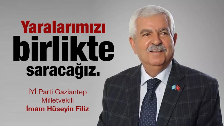 Yaralarımızı birlikte saracağız.