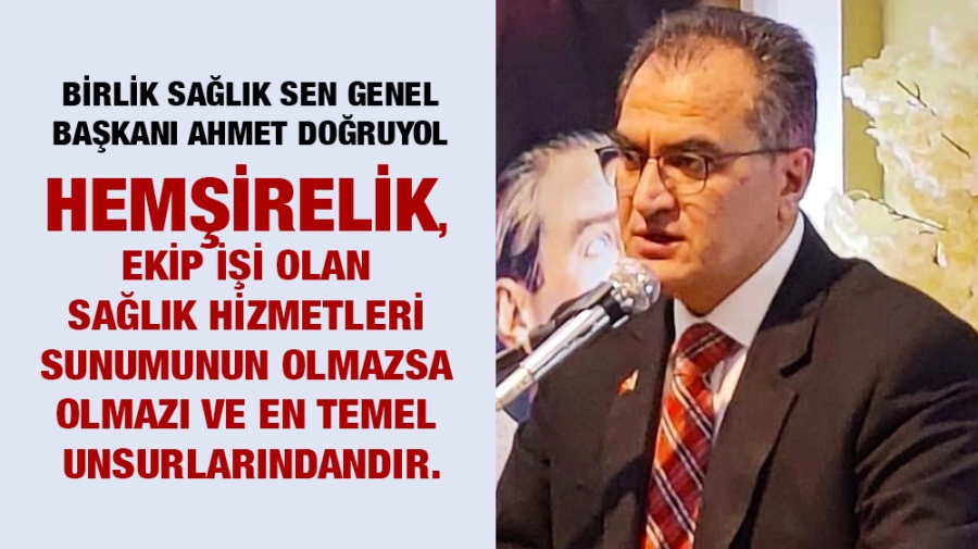 Hemşirelik, ekip işi olan sağlık hizmetleri sunumunun olmazsa olmazı ve en temel unsurlarındandır.