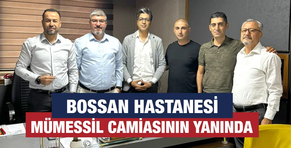 Bossan Hastanesi Mümessil camiasının yanında