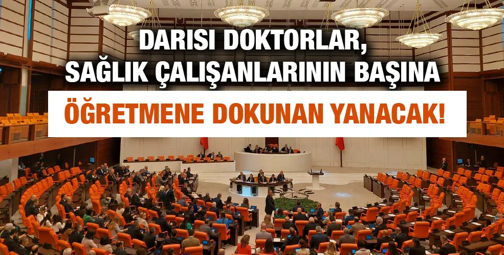 Öğretmene dokunan yanacak!