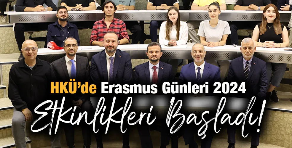 HKÜ’de Erasmus Günleri 2024 Etkinlikleri Başladı!