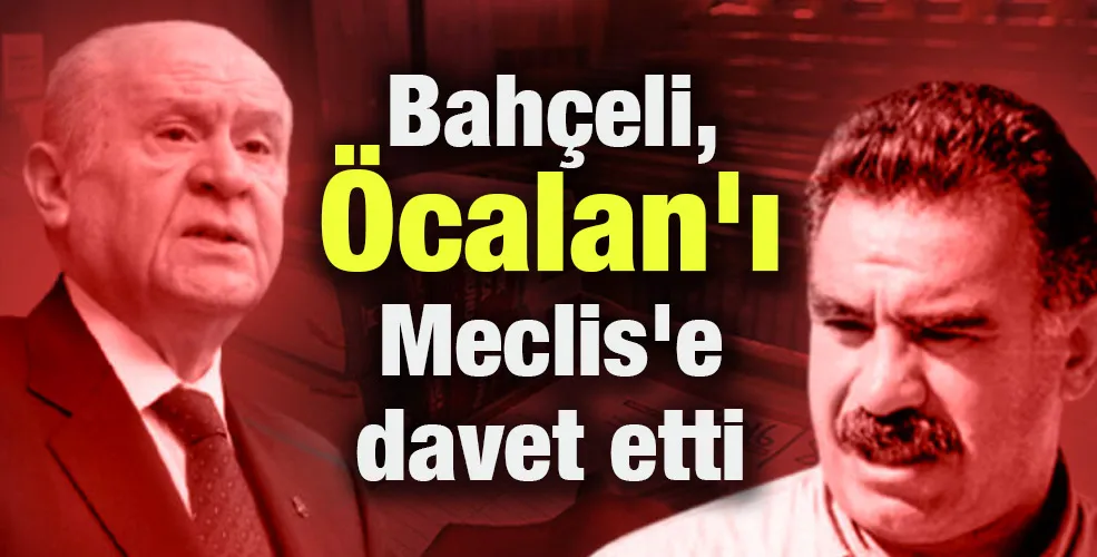 Bahçeli, Öcalan