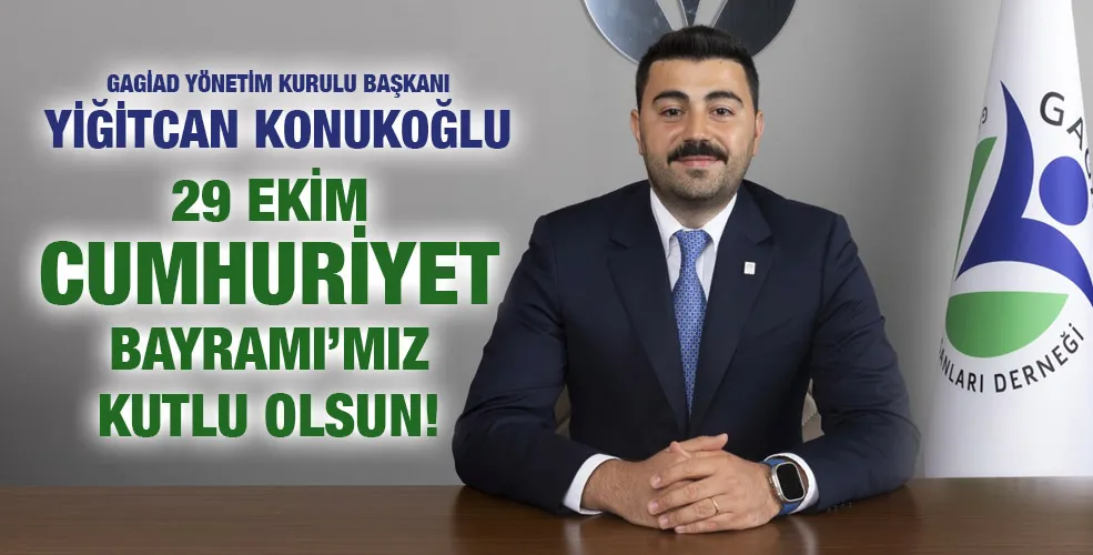 Konukoğlu: 29 Ekim Cumhuriyet Bayramı’mız kutlu olsun!