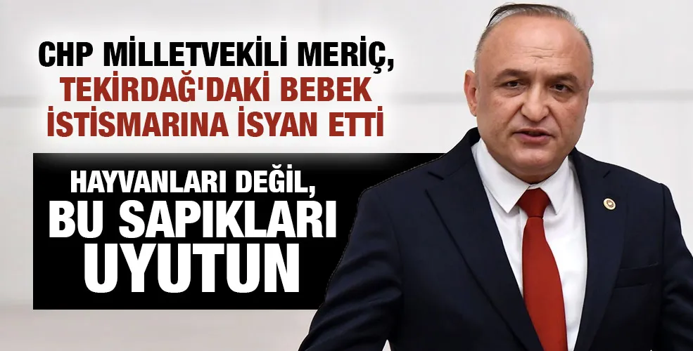 CHP MİLLETVEKİLİ MERİÇ, TEKİRDAĞ