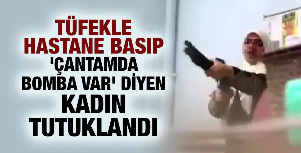 Tüfekle hastane basıp 