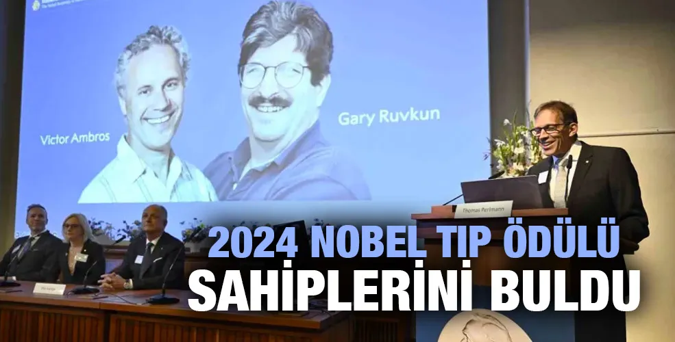 2024 Nobel Tıp Ödülü sahiplerini buldu