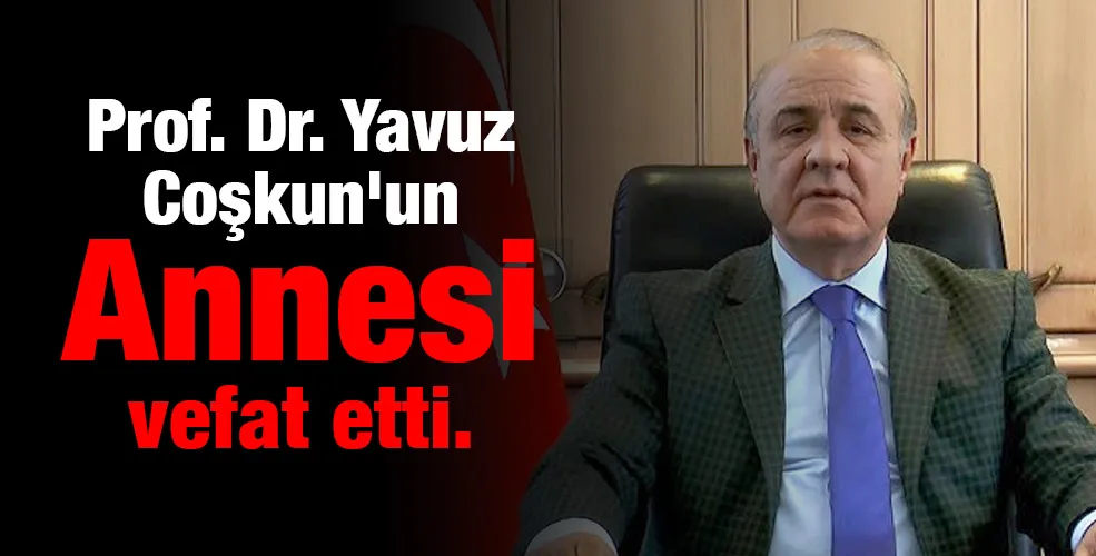 Prof. Dr. Yavuz Coşkun