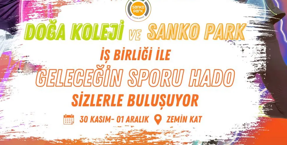 ANKO PARK AVM VE GAZİANTEP DOĞA KOLEJİ GELECEĞE DOKUNAN ETKİNLİK SUNACAK