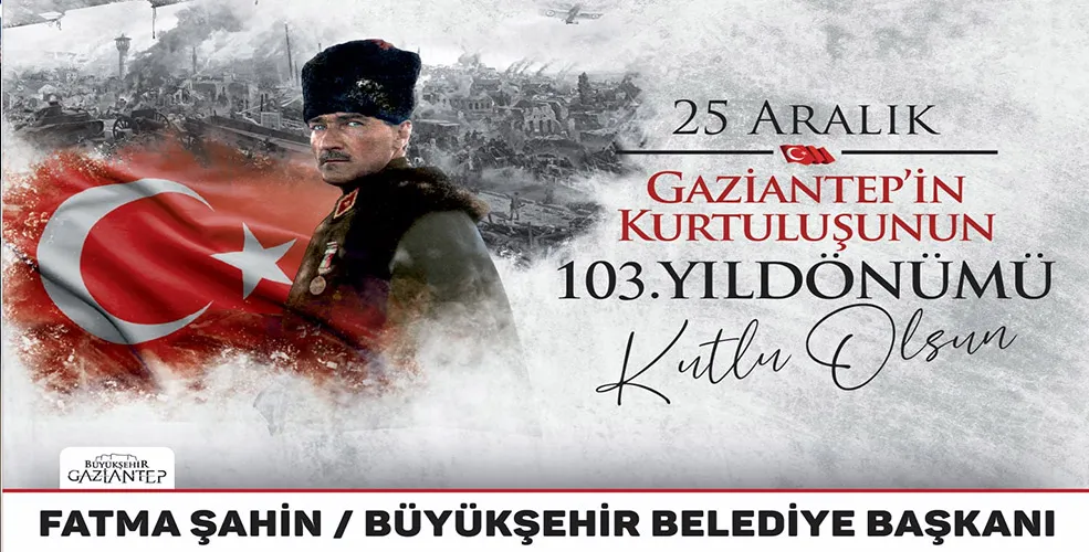 BÜYÜKŞEHİR BELEDİYESİ 25 ARALIK İLANI