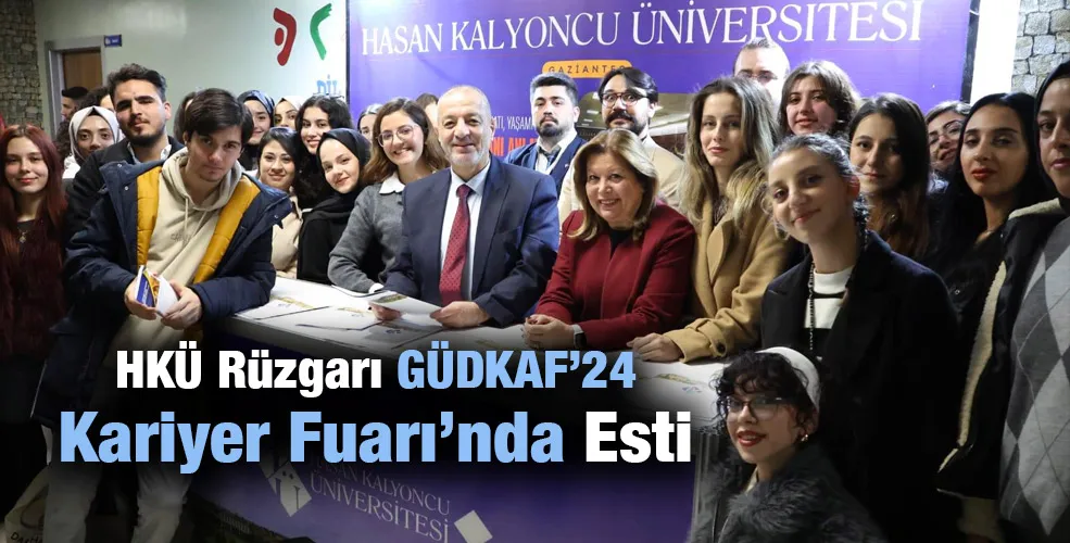 HKÜ Rüzgarı GÜDKAF’24 Kariyer Fuarı’nda Esti