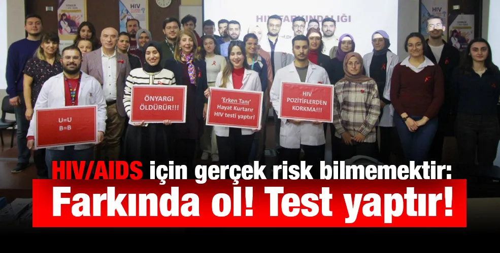 GAÜN’de AIDS’e dikkat çekildi