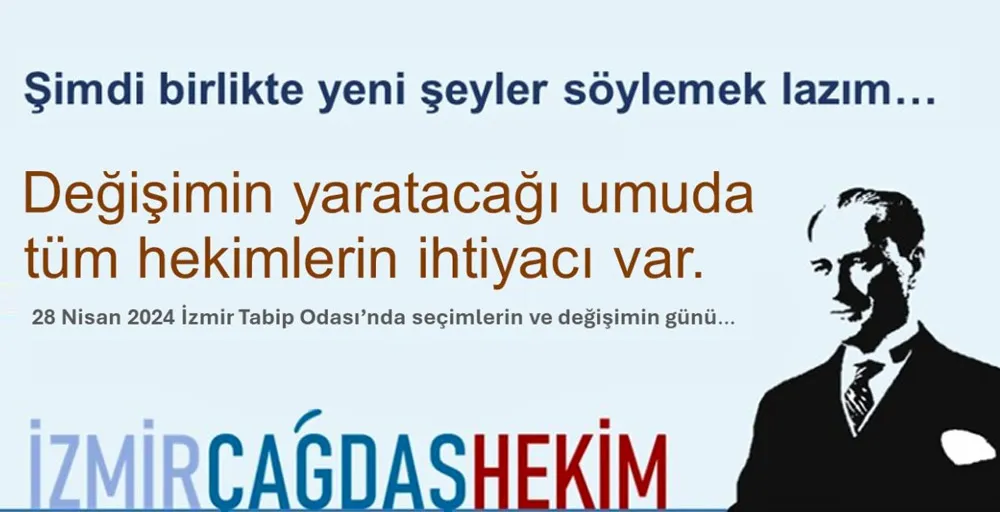 28 Nisan 2024 İzmir Tabip Odası’nda seçimlerin ve değişimin günü…