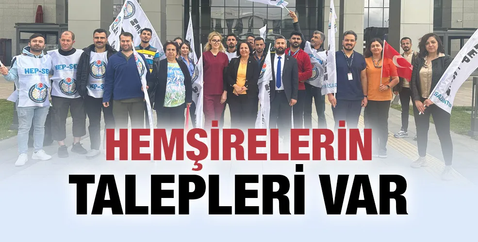 Hemşirelerin talepleri Var