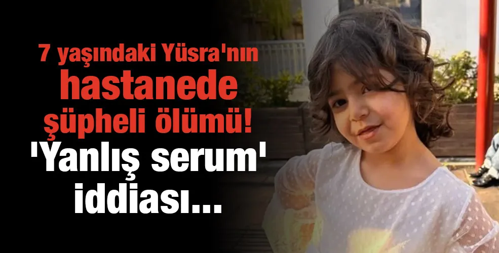 7 yaşındaki Yüsra