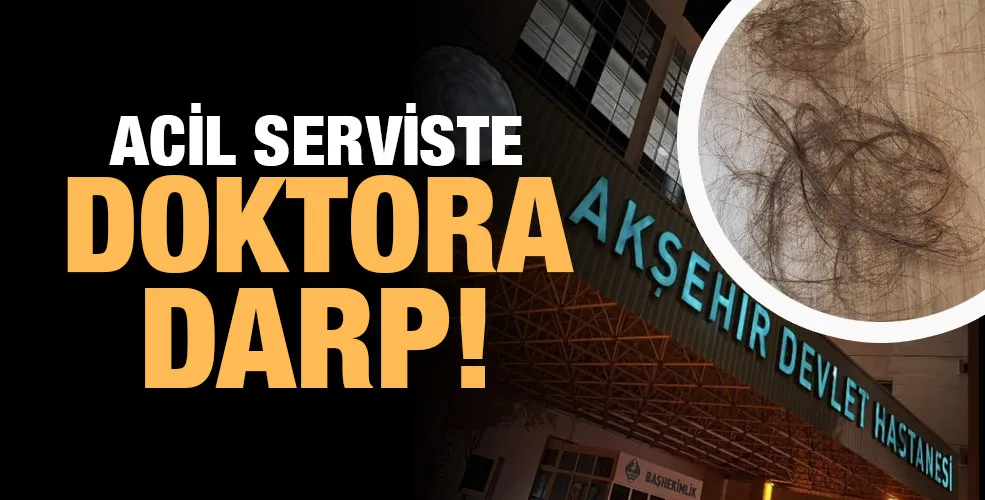 Acil Serviste Doktora Darp!