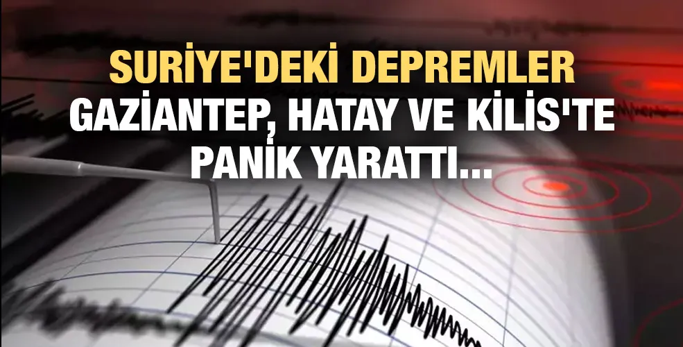 Yine deprem kabusu 