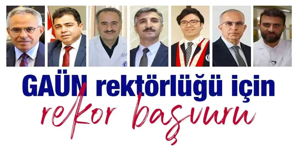 Gaziantep Üniversitesi rektörlüğü için rekor başvuru