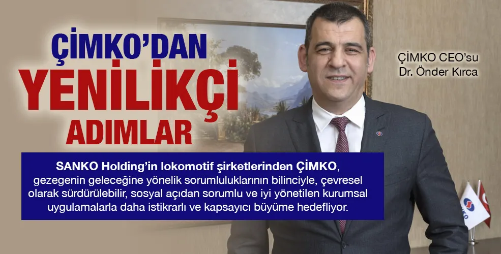 ÇİMKO’DAN 80 MİLYON TL’LİK ÇEVRE YATIRIMI VE ÇİMENTO SEKTÖRÜNDE KARBON SALIMINI AZALTMADA YENİLİKÇİ ADIMLAR