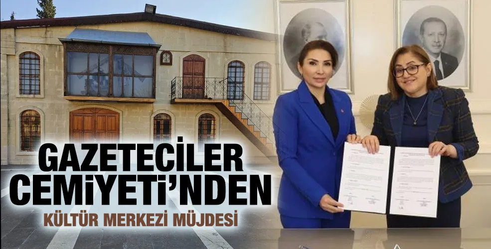 Gazeteciler Cemiyeti’nden Kültür Merkezi müjdesi