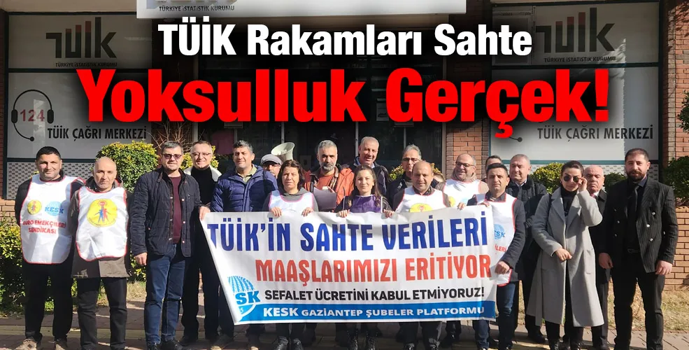 TÜİK Rakamları Sahte Yoksulluk Gerçek!