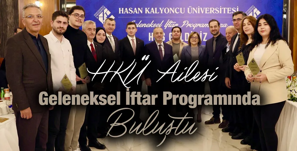 HKÜ Ailesi Geleneksel İftar Programında Buluştu