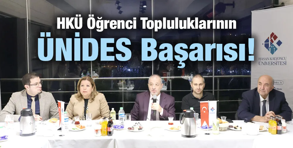 HKÜ Öğrenci Topluluklarının ÜNİDES Başarısı!