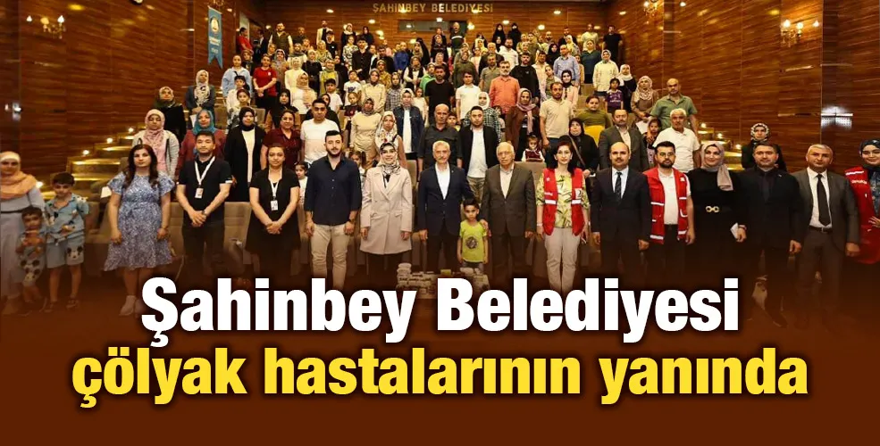 Şahinbey Belediyesi çölyak hastalarının yanında