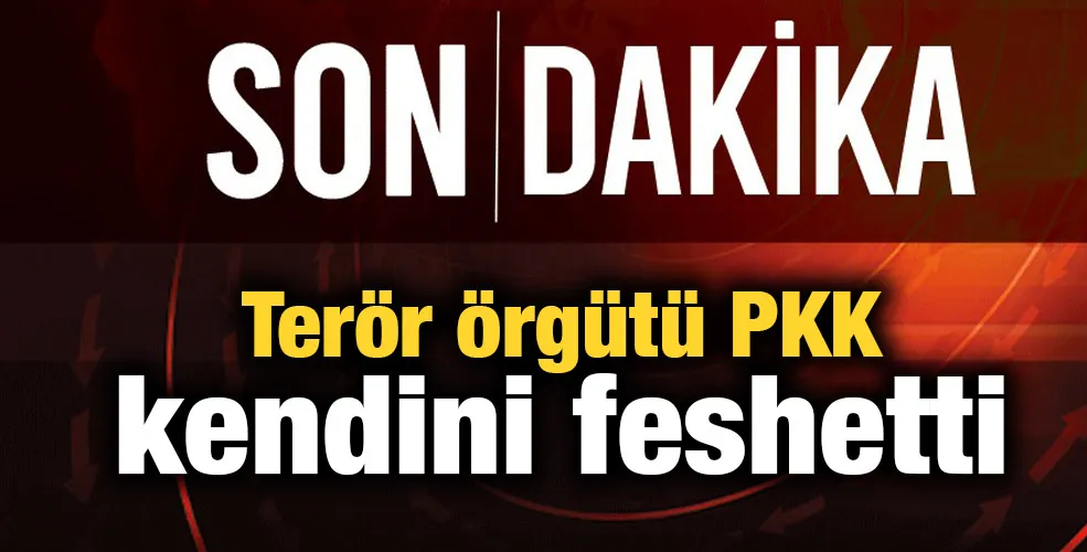 Terör örgütü PKK kendini feshetti