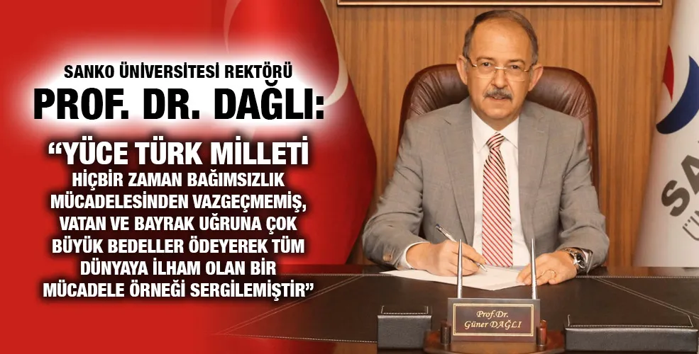 Rektör Dağlı, 19 Mayıs Atatürk