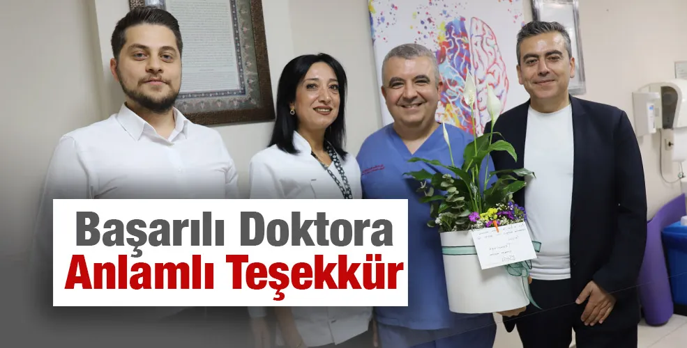 Başarılı Doktora Anlamlı Teşekkür