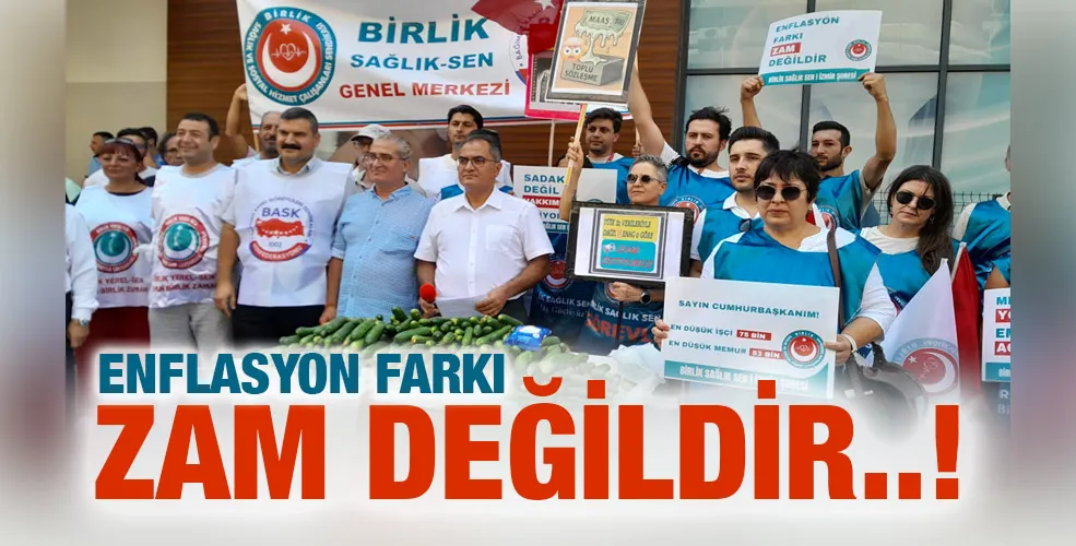 ENFLASYON FARKI ZAM DEĞİLDİR!