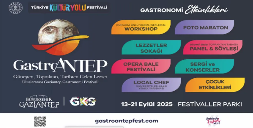 KÜLTÜR YOLU FESTİVALİ GASTROANTEP İLE GAZİ ŞEHİR DÜNYA SAHNESİNDE!