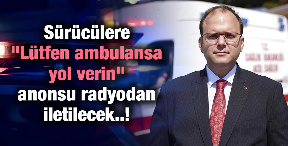 Sürücülere 