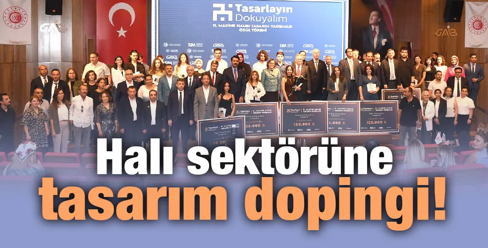 Halı sektörüne tasarım dopingi!